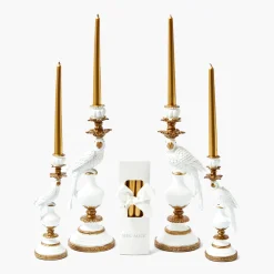 Candles<Mrs. Alice Deep Gold Candles (Set of 8)