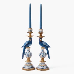 Summer Candleware | Candles<Mrs. Alice Dusty Blue Candles (Set of 8)