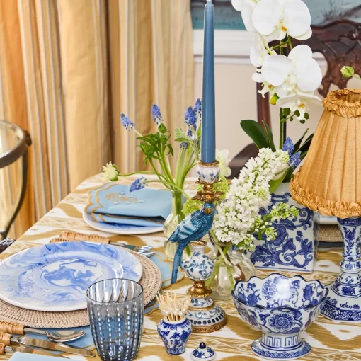 Summer Candleware | Candles<Mrs. Alice Dusty Blue Candles (Set of 8)