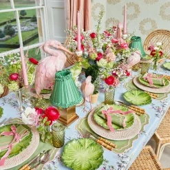 Napkin Rings & Bows<Mrs. Alice Dusty Pink Velvet Bow (Set of 4) - 20cm