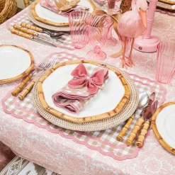 Napkin Rings & Bows<Mrs. Alice Dusty Pink Velvet Napkin Bows (Set of 4)