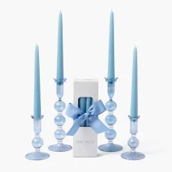 Candles | Candlescapes<Mrs. Alice Eden Blue Candle Set