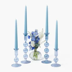 Candles | Candlescapes<Mrs. Alice Eden Blue Candle Set