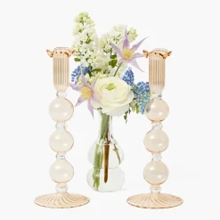 Summer Glassware | Summer Candleware<Mrs. Alice Eden Chestnut Candle Set