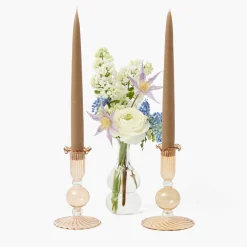 Summer Glassware | Summer Candleware<Mrs. Alice Eden Chestnut Candle Set