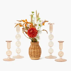 Candles | Candlescapes<Mrs. Alice Eden Chestnut Candle Set (Mustard)