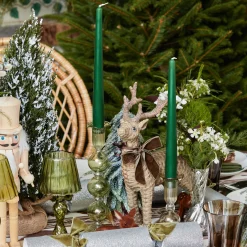 Candles | Candlescapes<Mrs. Alice Eden Green Candle Set (Forest Green)