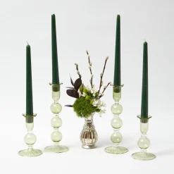 Candles | Candlescapes<Mrs. Alice Eden Green Candle Set (Forest Green)