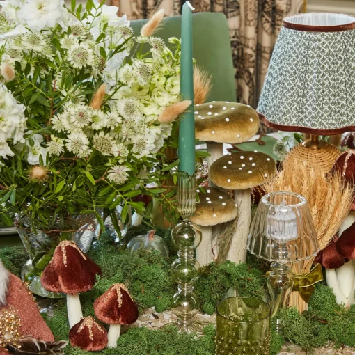 Candles | Candlescapes<Mrs. Alice Eden Green Candle Set (Forest Green)