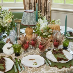 Candles | Candlescapes<Mrs. Alice Eden Green Candle Set (Forest Green)