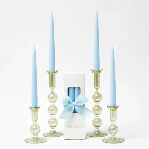 Summer Candleware | Candles<Mrs. Alice Eden Green Candle Set (Ice Blue)