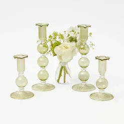 Summer Candleware | Candles<Mrs. Alice Eden Green Candle Set (Ice Blue)