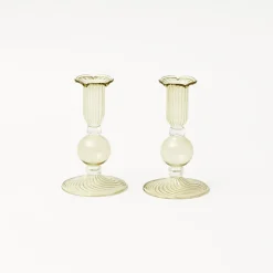 Candles | Candlescapes<Mrs. Alice Eden Green Candle Set (Spring Green)
