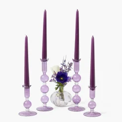 Candles | Candlescapes<Mrs. Alice Eden Purple Candle Set