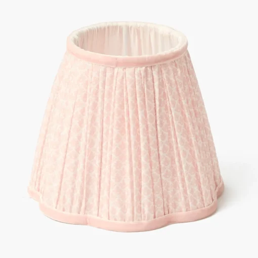 Rechargeable Table Lamps<Mrs. Alice Edie Tall Rechargeable Lamp with Pink Lotus Shade (18cm)
