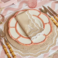Napkins | Mrs. Alice Monogram<Mrs. Alice Edith Sand Napkins (Set of 4)