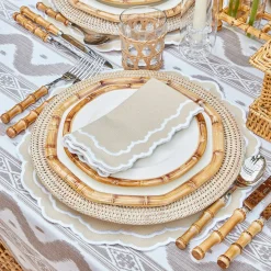 Napkins | Mrs. Alice Monogram<Mrs. Alice Edith Sand Napkins (Set of 4)
