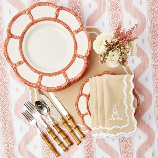 Napkins | Mrs. Alice Monogram<Mrs. Alice Edith Sand Napkins (Set of 4)