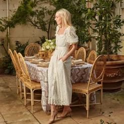 Table Linen Sets | Mrs. Alice Monogram<Mrs. Alice Edith Sand Placemats & Napkins (Set of 4)
