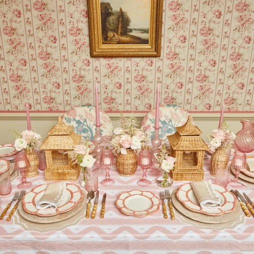 Table Linen Sets | Mrs. Alice Monogram<Mrs. Alice Edith Sand Placemats & Napkins (Set of 4)