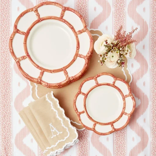 Table Linen Sets | Mrs. Alice Monogram<Mrs. Alice Edith Sand Placemats & Napkins (Set of 4)