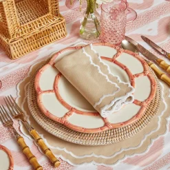 Table Linen Sets | Mrs. Alice Monogram<Mrs. Alice Edith Sand Placemats & Napkins (Set of 4)