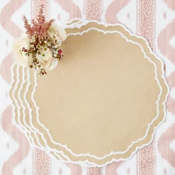 Placemats<Mrs. Alice Edith Sand Placemats (Set of 4)