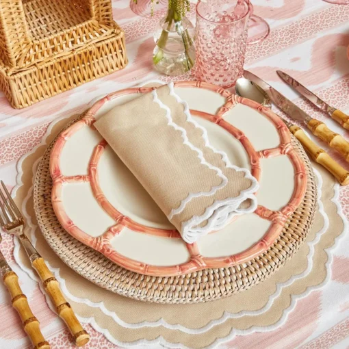 Placemats<Mrs. Alice Edith Sand Placemats (Set of 4)