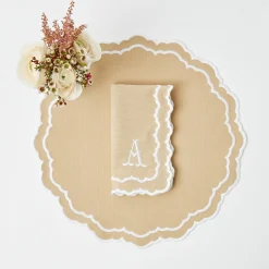 Placemats<Mrs. Alice Edith Sand Placemats (Set of 4)