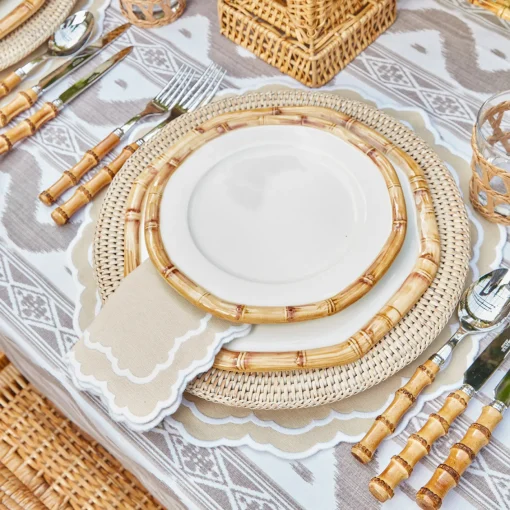 Placemats<Mrs. Alice Edith Sand Placemats (Set of 4)