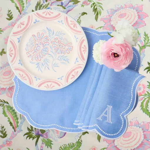 Summer Crockery | Dinner Plates<Mrs. Alice Eliza Floral Dinner Plates (Set of 4)