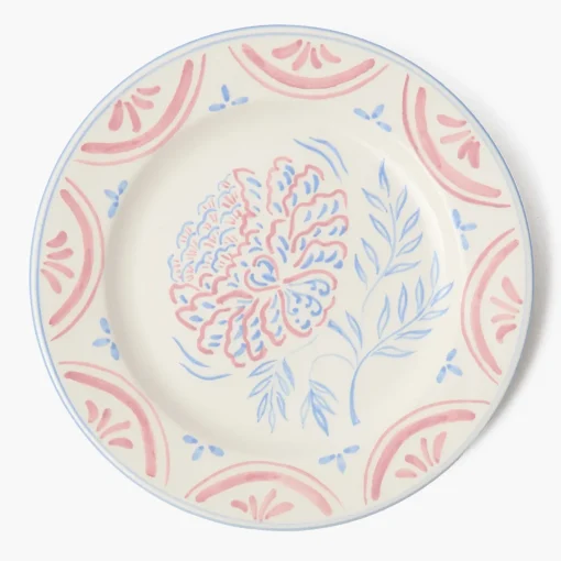 Summer Crockery | Dinner Plates<Mrs. Alice Eliza Floral Dinner Plates (Set of 4)