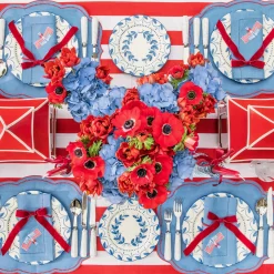 Starter Plates<Mrs. Alice Elizabeth Blue Garland Starter Plate