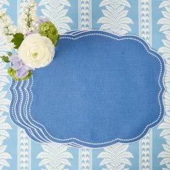 Summer Table Linen | Placemats<Mrs. Alice Eloise Blue Placemats (Set of 4)