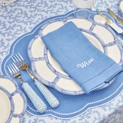 Summer Table Linen | Placemats<Mrs. Alice Eloise Blue Placemats (Set of 4)