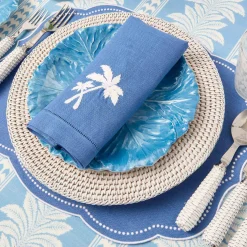 Summer Table Linen | Placemats<Mrs. Alice Eloise Blue Placemats (Set of 4)