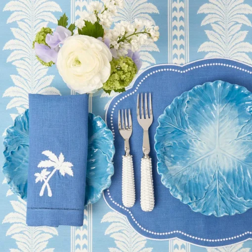 Summer Table Linen | Placemats<Mrs. Alice Eloise Blue Placemats (Set of 4)