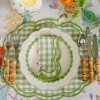 Summer Table Linen | Table Linen Sets<Mrs. Alice Eloise Green Gingham Placemats & Napkins (Set of 4)