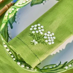 For Her | For The Hostess<Mrs. Alice Eloise Green Placemats & Hydrangea Napkins (Set of 4)
