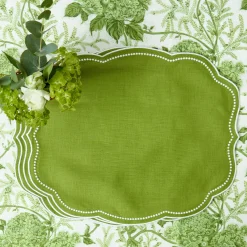 Placemats<Mrs. Alice Eloise Green Placemats (Set of 4)