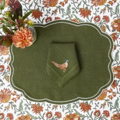Placemats<Mrs. Alice Eloise Green Placemats (Set of 4)