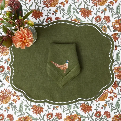 Placemats<Mrs. Alice Eloise Green Placemats (Set of 4)