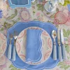 Summer Table Linen | Table Linen Sets<Mrs. Alice Eloise Periwinkle Placemats & Napkins (Set of 4)