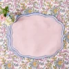 Placemats<Mrs. Alice Eloise Pink & Blue Placemats (Set of 4)