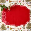 Placemats<Mrs. Alice Eloise Red Placemats (Set of 4)