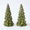 Christmas Decorations<Mrs. Alice Emerald Glass Christmas Tree (Pair)