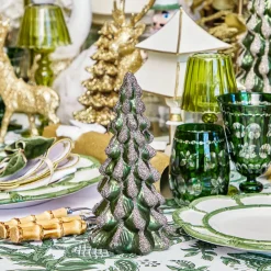 Christmas Decorations<Mrs. Alice Emerald Glass Christmas Tree (Pair)