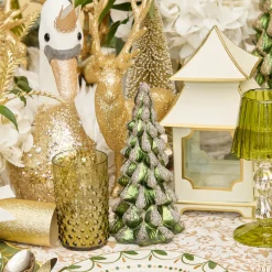 Christmas Decorations<Mrs. Alice Emerald Glass Christmas Tree (Pair)