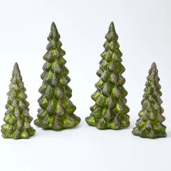Christmas Decorations<Mrs. Alice Emerald Glass Christmas Tree (Pair)