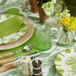 Glassware Sets<Mrs. Alice Emerald Hobnail Glasses & Jug Set